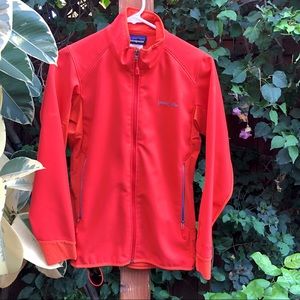 Patagonia Adze Hybrid Women’s Red Polartech Jacket